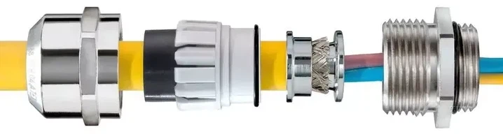 Many Equipment And Connector Designs Allow For 360° All-Around Shielding Connections Many Equipment And Connector Designs Allow For 360° All-Around Shielding Connections