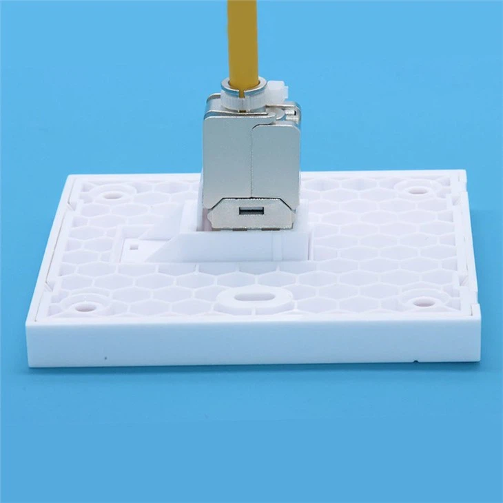 1 Port Ethernet Wall Plate RJ45 Cat5