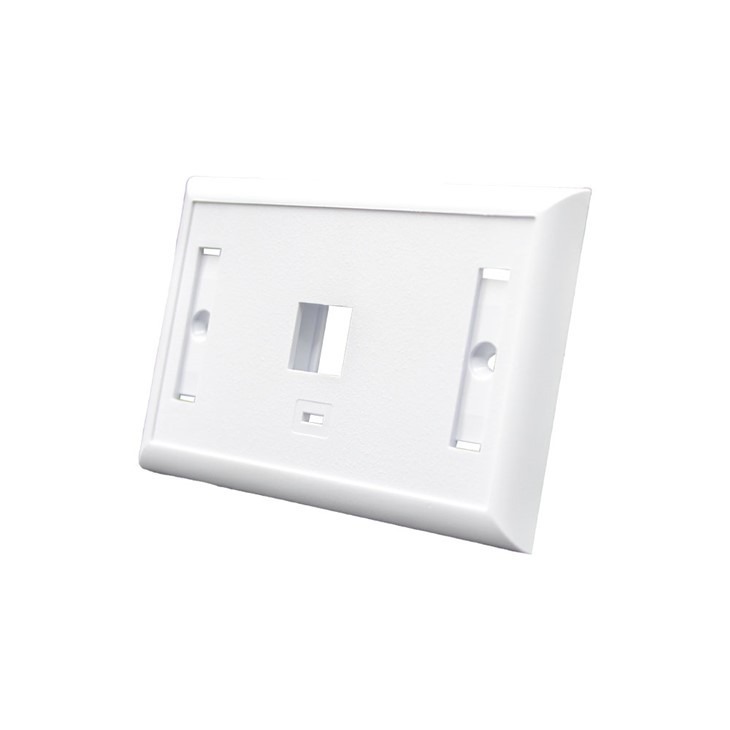 1 Port Keystone Jack Wall Plate