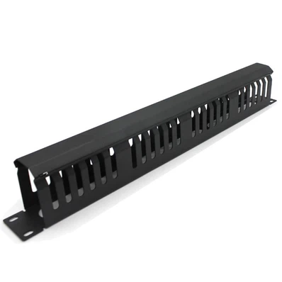 1U 19' Finger Duct 24 Slot Best Cable Management Tray Rack Mount ...