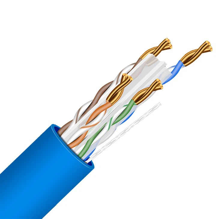 Cat6 Gigabit Pure Copper Twisted Paire Cable