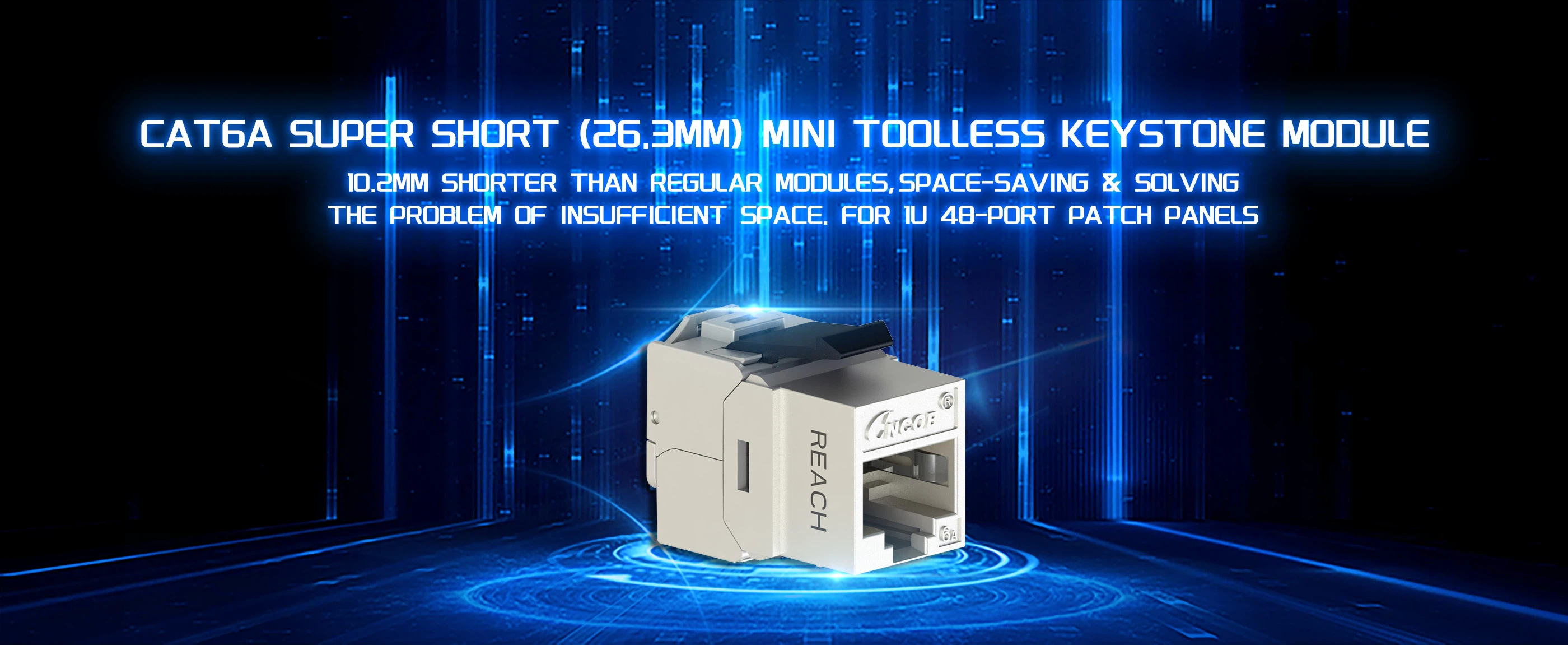 CAT8 RJ45 Shielded Keystone Jack
