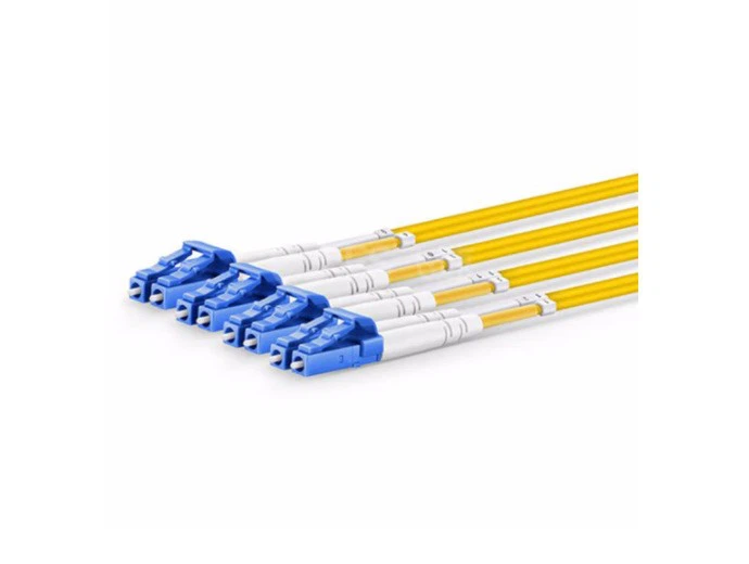 40G/100G MPO-LC 8-Core Multimode 10 Gigabit OM3/OM4 Indoor Pre-terminated Optical Cable
