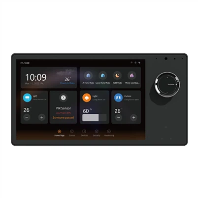 8" Smart Multi-Functional Knob Panel US BACK T8E-US