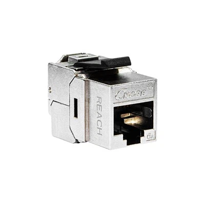 Mini Short Body Shielded Cat6A Keystone Jack Module