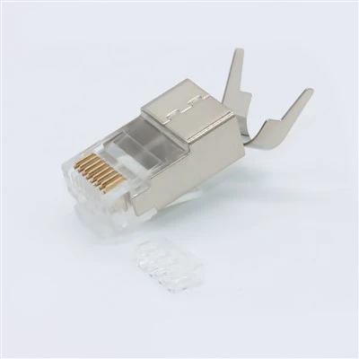 Tail Clamp CAT7 Shielded RJ45 Plug