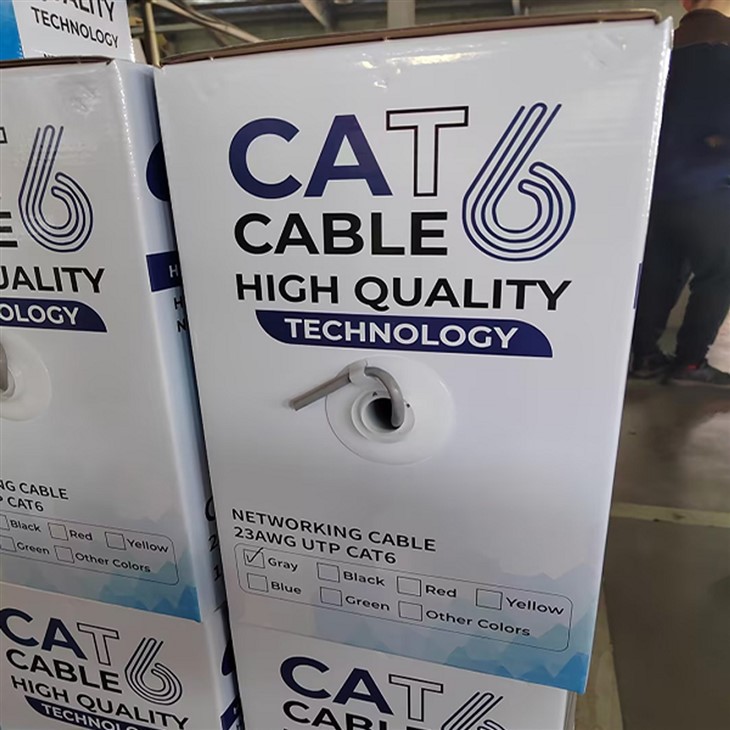 Cat6 UTP Oxygen-free Copper Twisted Pair Cable Spool