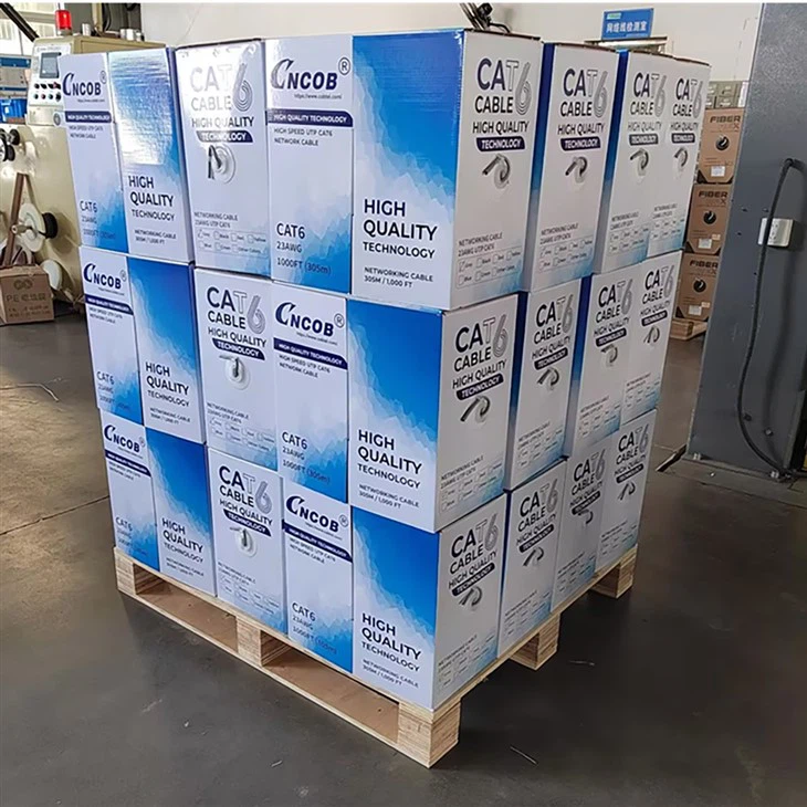 Cat6 UTP Oxygen-free Copper Twisted Pair Cable Spool