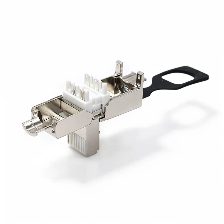 Tool-free Shielded RJ45 Connector With Pull Ring manufacturers