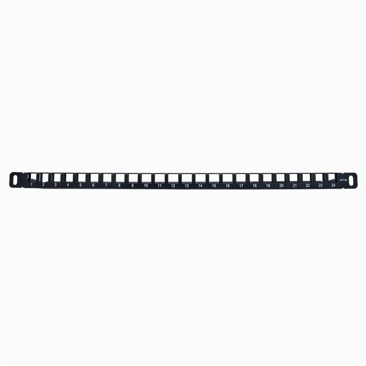 0.5U 24-port UTP Patch Panel