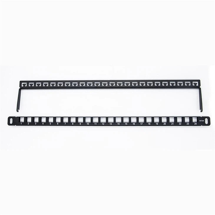 0.5U 24-port UTP Patch Panel