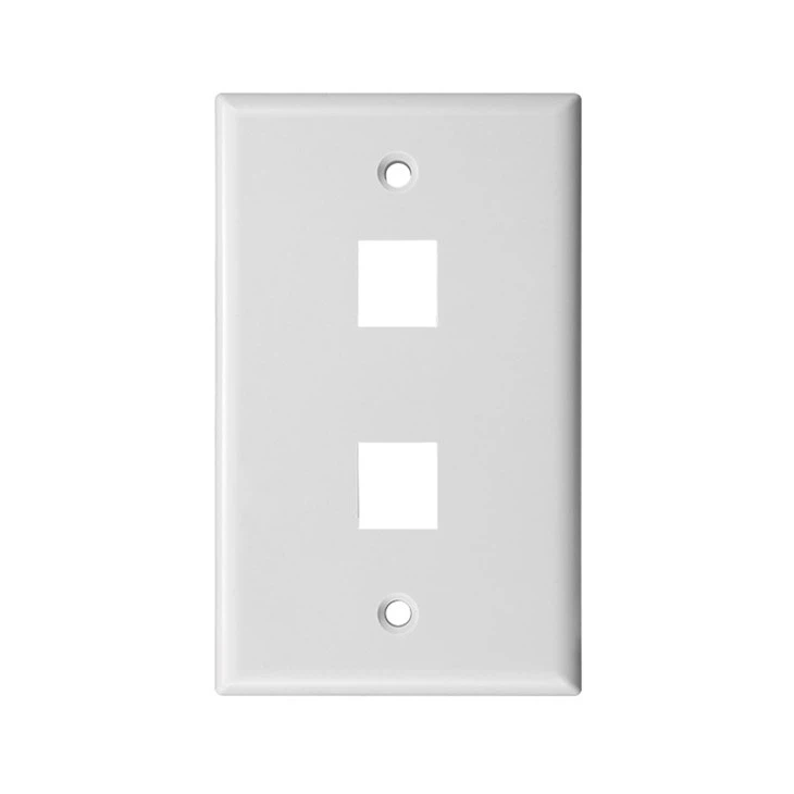 120-Type US Standard Faceplate 115*70 Information Network Wall Jack Keystone Wall Plate