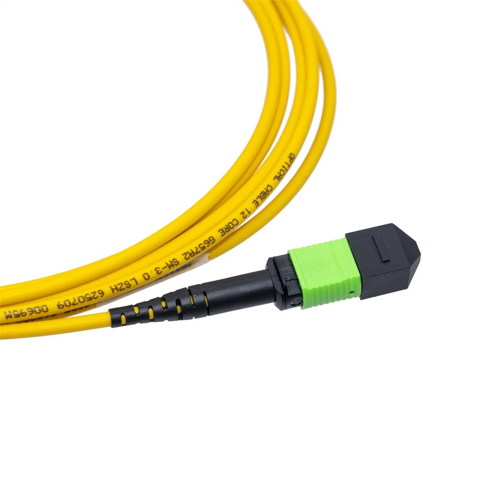 MPO Patch Cord Singlemode 12-Fiber Pre-Terminate 3.0mm Trunk Cable high quality