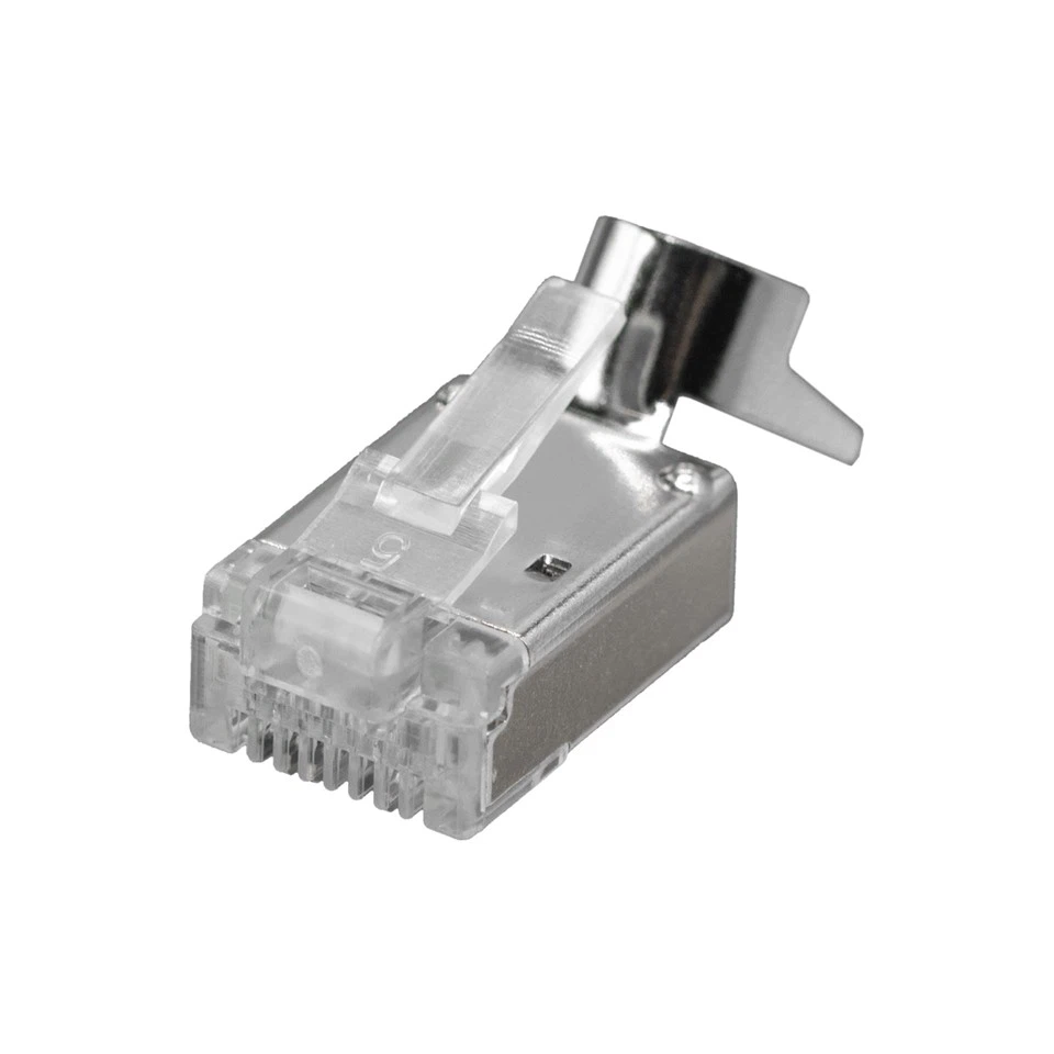 Cat5E Short-body 8p8c Industrial RJ Connector For Various Boot Types high quality