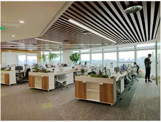 most employees work in an open-plan office space. This area includes multiple departments, with employees from various departments and differing needs most employees work in an open-plan office space. This area includes multiple departments, with employees from various departments and differing needs