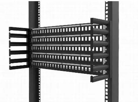 Cable managers (also called cable organizers) are rack-mounted solutions that secure and route cables into structured configurations. Cable managers (also called cable organizers) are rack-mounted solutions that secure and route cables into structured configurations.