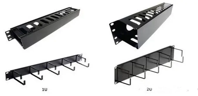 1RU managers: Optimized for fiber optic patching 2RU units: Engineered for copper cable density 1RU managers: Optimized for fiber optic patching 2RU units: Engineered for copper cable density