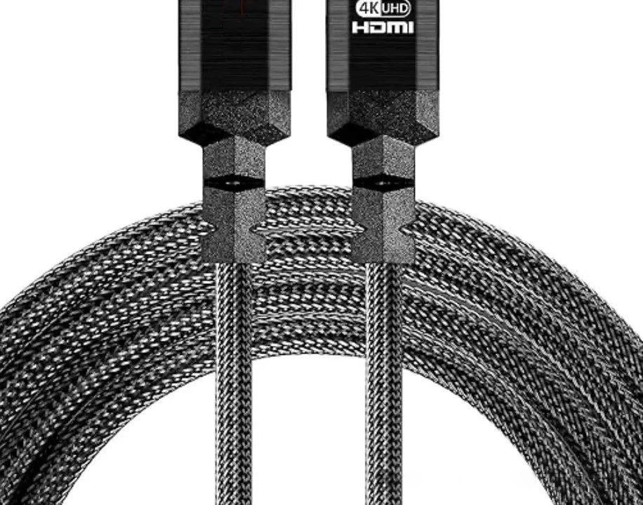 Premium HDMI cables often feature nylon braided outer jackets that protect internal components while improving overall performance. Nylon-braided cables are less prone to tangling, have a denser texture, superior abrasion resistance, and remain durable without fraying even after extended use. Premium HDMI cables often feature nylon braided outer jackets that protect internal components while improving overall performance. Nylon-braided cables are less prone to tangling, have a denser texture, superior abrasion resistance, and remain durable without fraying even after extended use.