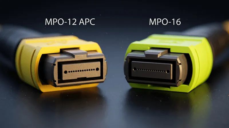 There is one rule you cannot ignore: SR8 requires MPO-16, not MPO-12. There is one rule you cannot ignore: SR8 requires MPO-16, not MPO-12.
