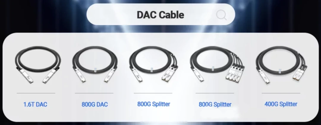 Common DAC Direct Attach Cable Types Common DAC Direct Attach Cable Types