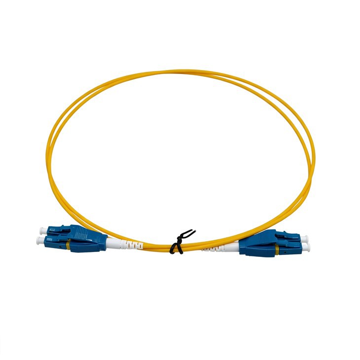 LC/UPC Singlemode Duplex LSZH Optical Patch Cord 2.0MM