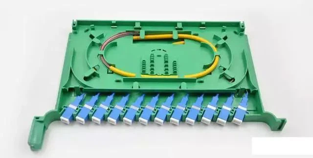 SC fiber adapter in the ODF fiber tray - 2 SC fiber adapter in the ODF fiber tray - 2