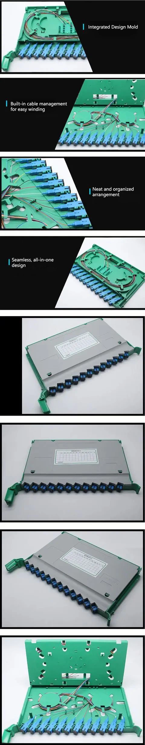 The fiber tray is also called an integrated fusion tray which inludes a plastic tray,fiber coupler and fiber pigtail The fiber tray is also called an integrated fusion tray which inludes a plastic tray,fiber coupler and fiber pigtail