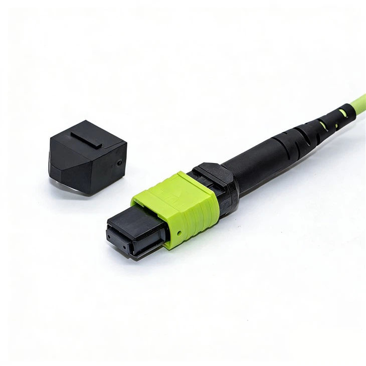 3.0mm 12-Core OM5 Multimode MPO Patch Cord Pre-Terminated Trunk Cable suppliers