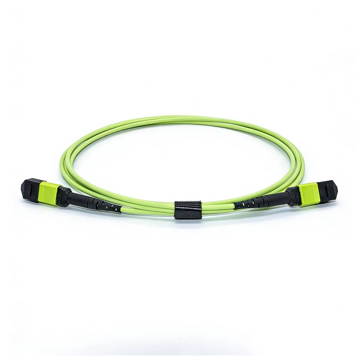 3.0mm 12-Core OM5 Multimode MPO Patch Cord Pre-Terminated Trunk Cable