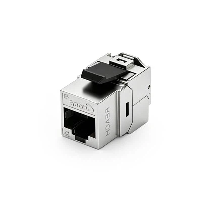 Mini Short Body Shielded Cat6A Keystone Jack Module