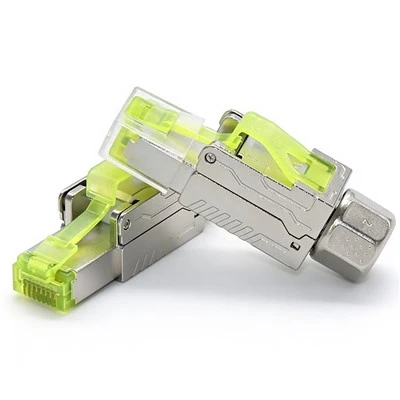 PoE+ Shielded RJ45 Field Plug