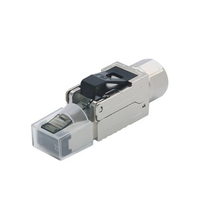 Reusable CAT6 SFTP Toolless 8P8C RJ45 Plug Connector