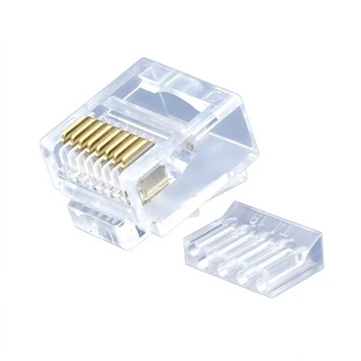 Two-piece Set RJ45 Connector Cat6 Short Body