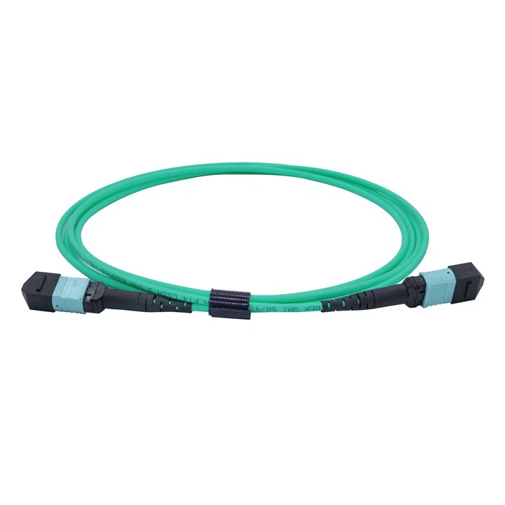 OM3 Multimode MPO 8-fiber Fiber Optic Cable Assemblies