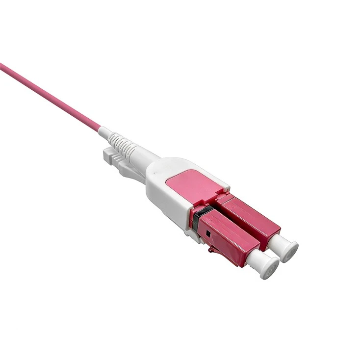 Single Mode LC To LC Duplex Fiber Optic Connector factory