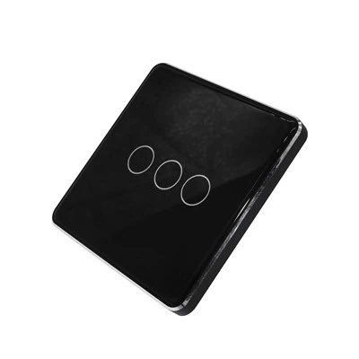 EU Standard Touch Switch 86*86 Zigbee Tuya Voice Remote Control Smart Wall Switch For Home/Hotel