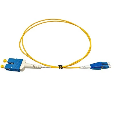 LC To SC Singlemode Duplex Fiber Optic Patch Cord