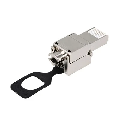 Tool-free Shielded RJ45 Connector With Pull Ring