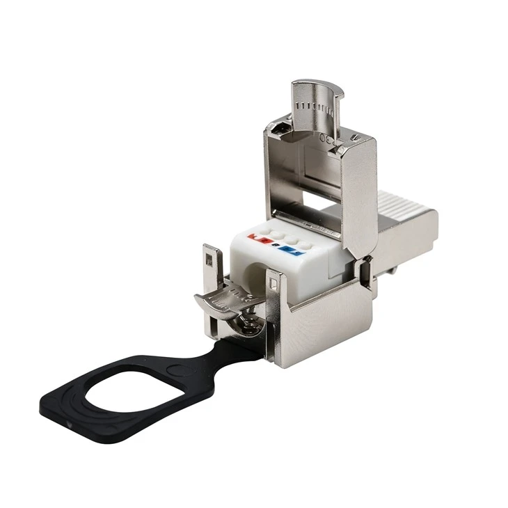 Tool-free Shielded RJ45 Connector With Pull Ring suppliers