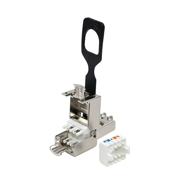 Tool-free Shielded RJ45 Connector With Pull Ring best